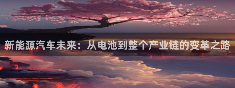 摩根娱乐宝是什么东西:新能源汽车未来:从电池到整个产业链的变